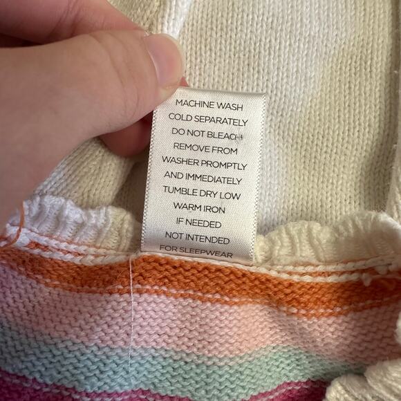 Gymboree Cupcake Knit Cardigan 18–24M Vintage 2008 White Pastel Sweater - Picture 8 of 8